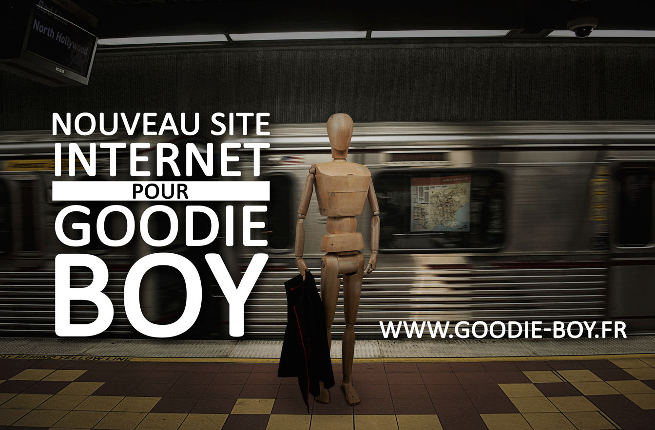 un gif animé pour le site de Goodie Boy