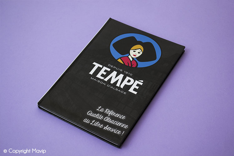 Les carnets publicitaires réalisés pour Morer Tempé par Mavip