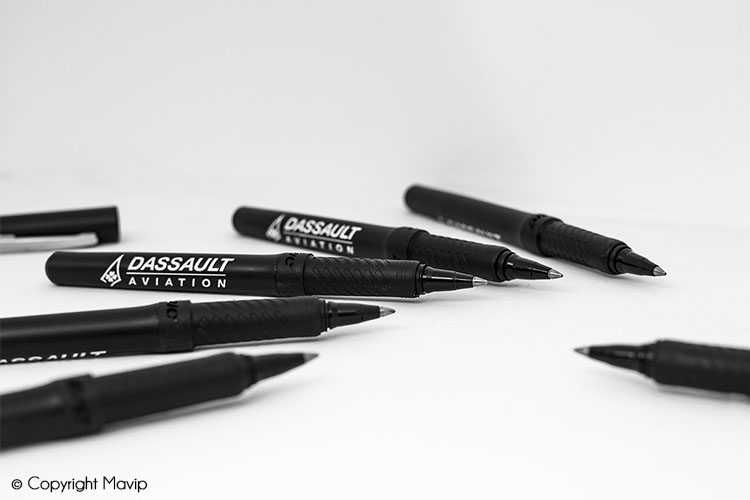 Les stylos publicitaires réalisés par Mavip