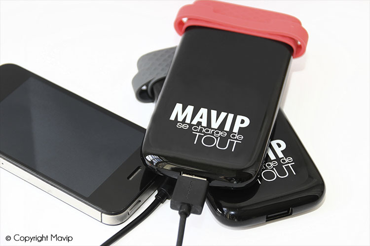les objets publicitaires de Mavip dans la catégorie High-tech - chargeurs de téléphones
