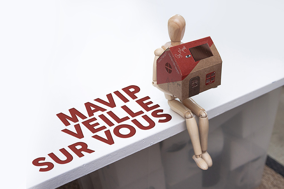 Objet média carnet personnalisé avec logo entreprise Mavip