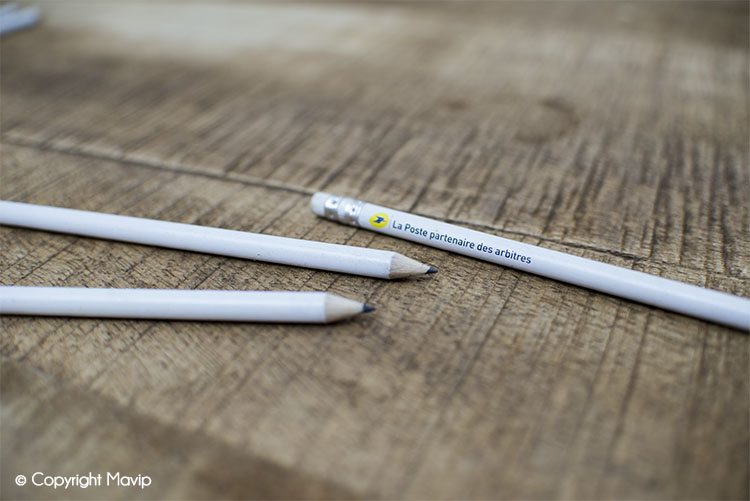 Les crayons publicitaires réalisés par Mavip