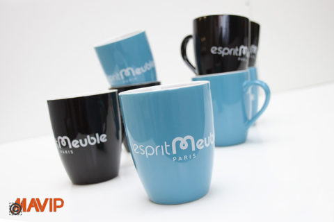 Mugs personnalisés réalisés par Mavip