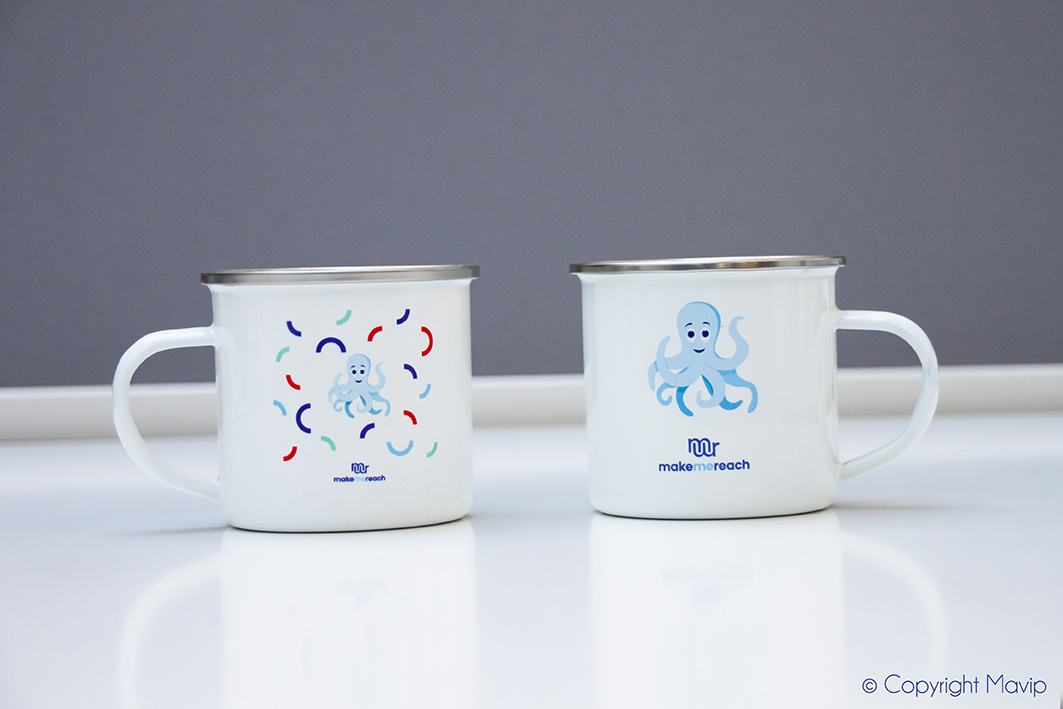 Mug bouteille isotherme personnalisable avec logo d'entreprise by Mavip