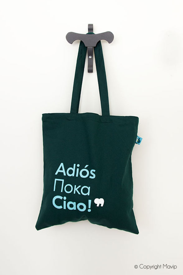 Tote bag sac shopping personnalisable avec logo d'entreprise by Mavip