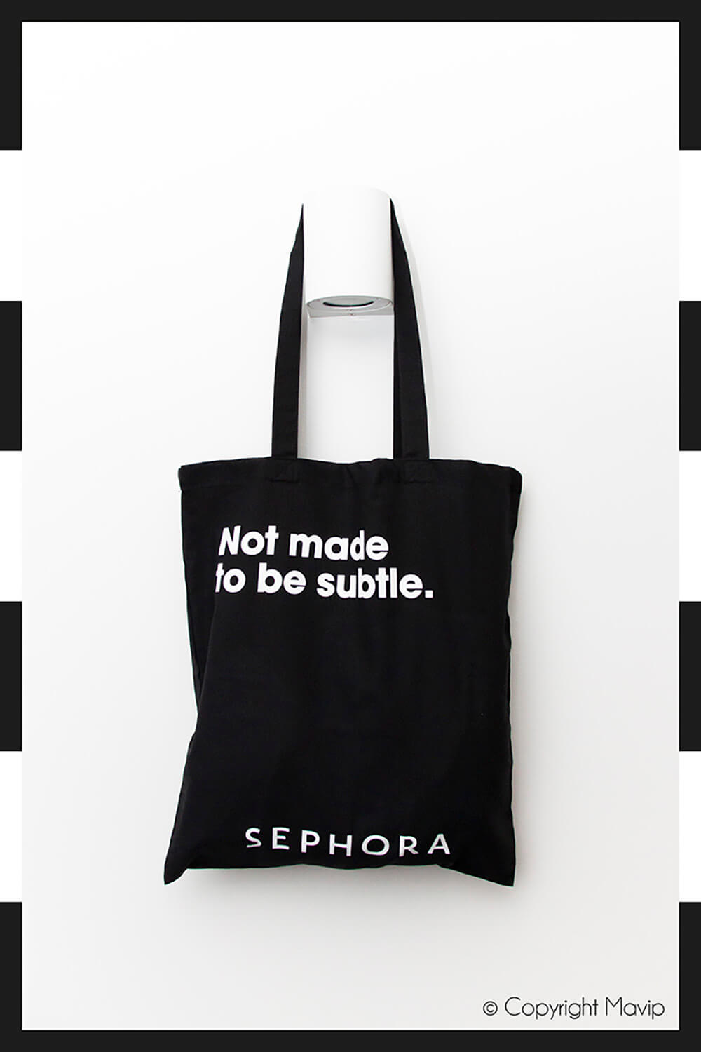 Tote bags réalisés pour Sephora par Mavip