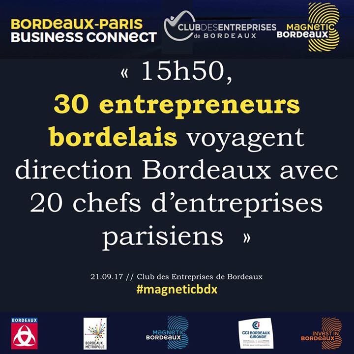Mavip à la rencontre d'entrepreneurs en Paris et Bordeaux sur la ligne TGV