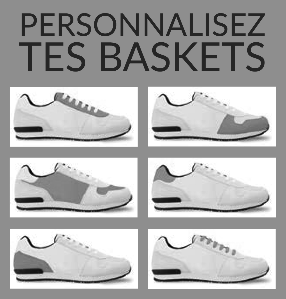 Baskets personnalisables aux couleurs de votre entreprise logo by Mavip
