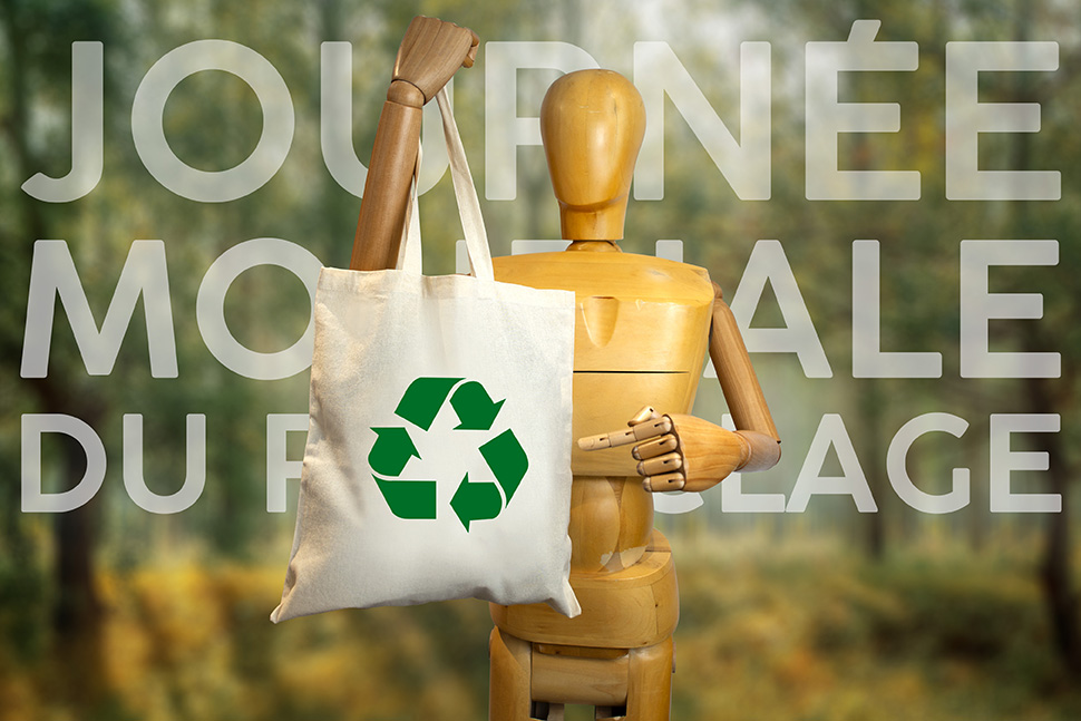 Journée mondiale du recyclage objet média by Mavip