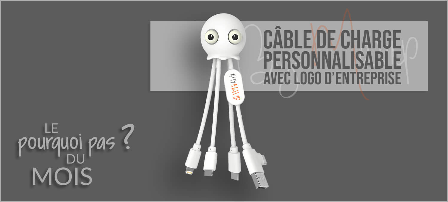 Pourquoi pas un câble decharge original et personnalisable ? by Mavip