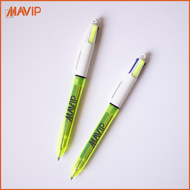 Stylo Publicitaire 4 Couleurs BIC® Fashion - Avec Votre Logo